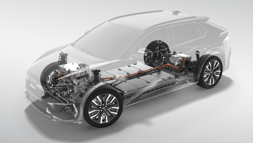  Subaru Solterra 2027 La plateforme globale e-Subaru