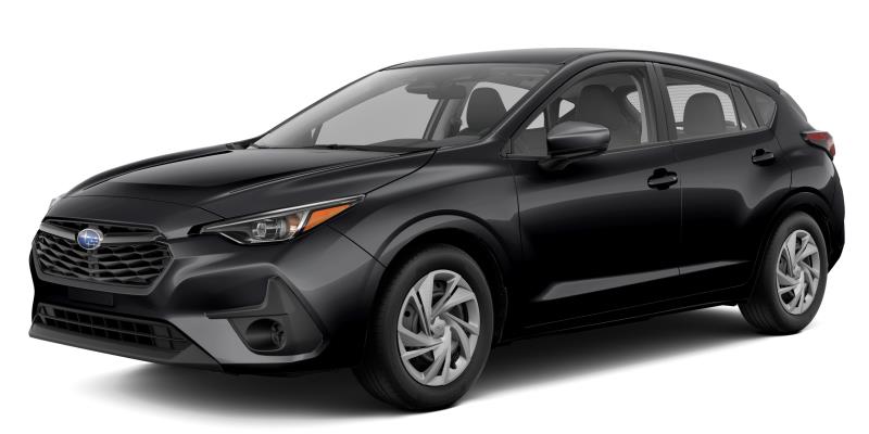 2025 Impreza Commodité  (5 portes) Crystal Black Silica