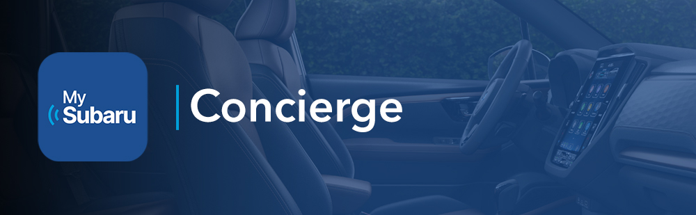 MySubaru Concierge